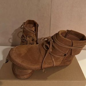 Ugg Women’s Reid Suede Flat Moccasin Boots